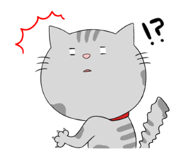 Gray-Nyanko sticker #10021920