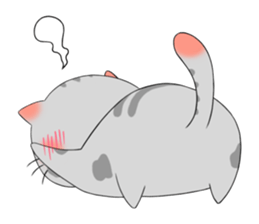 Gray-Nyanko sticker #10021934