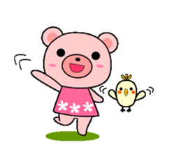 Daily life of the Pinkuma sticker #10022314