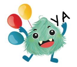 little little monster sticker #10022465