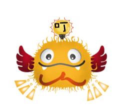 little little monster sticker #10022471