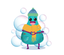 little little monster sticker #10022477