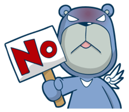 Blue Bear 2 sticker #10022713