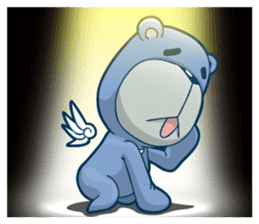 Blue Bear 2 sticker #10022724