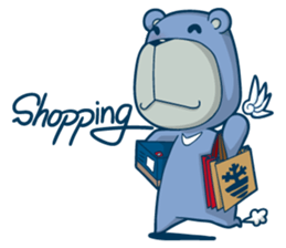 Blue Bear 2 sticker #10022739