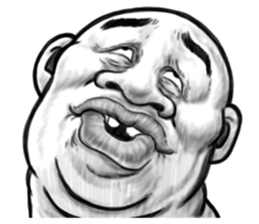 Skinhead chairman 2 (For overseas) sticker #10023429