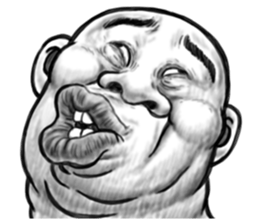 Skinhead chairman 2 (For overseas) sticker #10023430