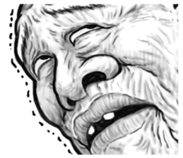 Skinhead chairman 2 (For overseas) sticker #10023438