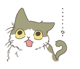 Daily life of Hachiware Cat. sticker #10023626