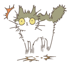 Daily life of Hachiware Cat. sticker #10023627