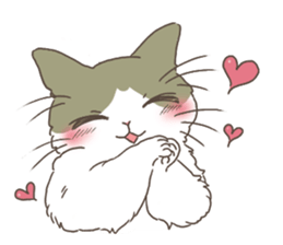 Daily life of Hachiware Cat. sticker #10023631