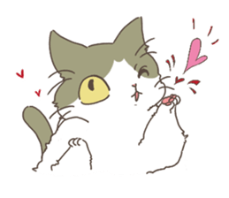 Daily life of Hachiware Cat. sticker #10023644