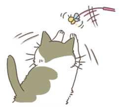 Daily life of Hachiware Cat. sticker #10023647