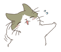 Daily life of Hachiware Cat. sticker #10023649