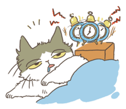 Daily life of Hachiware Cat. sticker #10023651