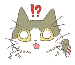 Daily life of Hachiware Cat. sticker #10023656
