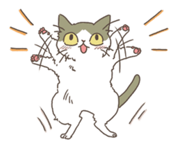 Daily life of Hachiware Cat. sticker #10023659