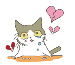 Daily life of Hachiware Cat. sticker #10023663