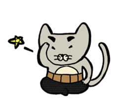 Otousan Neko sticker #10024152