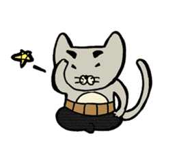 Otousan Neko sticker #10024152