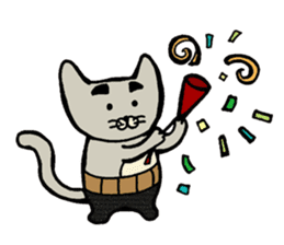 Otousan Neko sticker #10024156