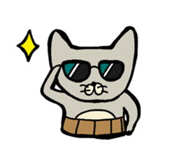 Otousan Neko sticker #10024157