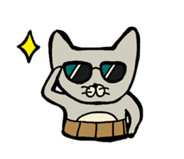 Otousan Neko sticker #10024157