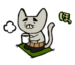 Otousan Neko sticker #10024160