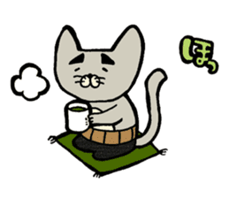 Otousan Neko sticker #10024160