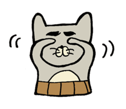 Otousan Neko sticker #10024162