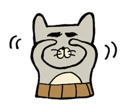 Otousan Neko sticker #10024162