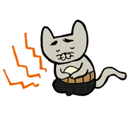 Otousan Neko sticker #10024164