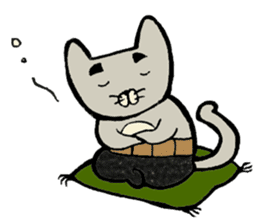 Otousan Neko sticker #10024176