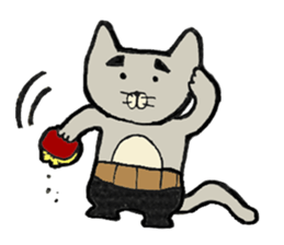 Otousan Neko sticker #10024178