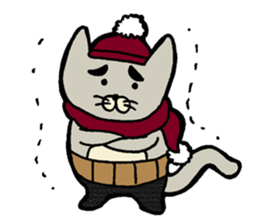Otousan Neko sticker #10024180
