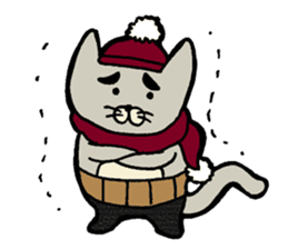 Otousan Neko sticker #10024180