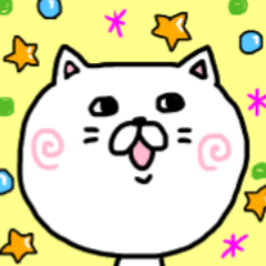 Cute white cat,Please buy!!2