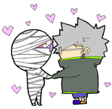 Six Naive Monsters sticker #10024502