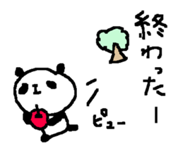 Family cute panda stickers! sticker #10024504