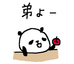 Family cute panda stickers! sticker #10024510