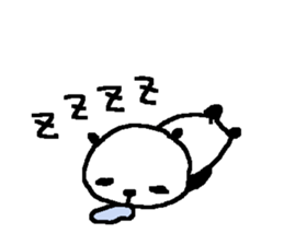 Family cute panda stickers! sticker #10024522