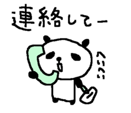 Family cute panda stickers! sticker #10024524