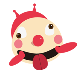 Ladybug pretend wizard sticker #10024588