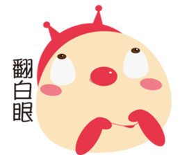 Ladybug pretend wizard sticker #10024590