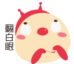 Ladybug pretend wizard sticker #10024590