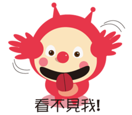 Ladybug pretend wizard sticker #10024604