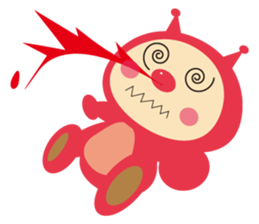 Ladybug pretend wizard sticker #10024616