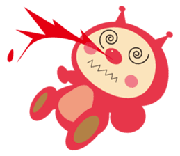 Ladybug pretend wizard sticker #10024616