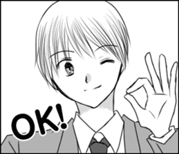 The boy who loves sticker #10024837