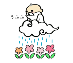 Small hermit Sticker sticker #10025019